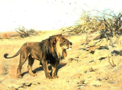 En løve blant skrubb av Arthur Wardle