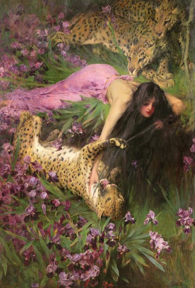 The Enchantress, ca. 1901 av Arthur Wardle