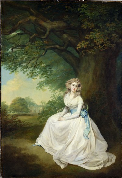 Lady Chambers, ca. 1789 (olje på lerret) av Arthur William Devis