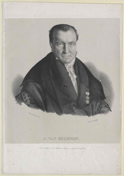 Adrian av Solingen (trykk) av Artist Unknown