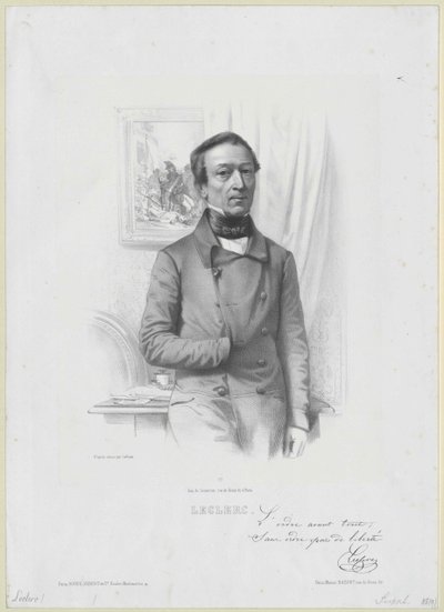 Alexandre Maximin Leclerc av Artist Unknown
