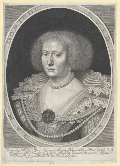 Amalie grevinne av Solms-Braunfels av Artist Unknown