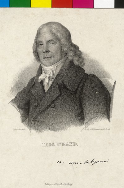 Karl Maurice, hertug av Talleyrand-Périgord av Artist Unknown