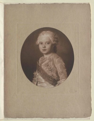 Dauphin av Frankrike, Ludvig XVII. av Artist Unknown