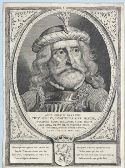 Dietrich I (trykk) av Artist Unknown