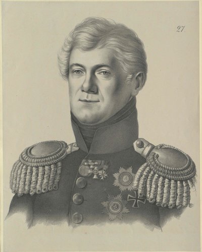 Dimitrij Vladimirovich greve Galitzin (trykk) av Artist Unknown