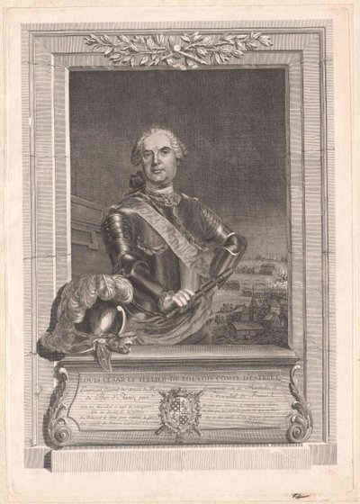 Duc d#39;Estrées Le Tellier av Artist Unknown