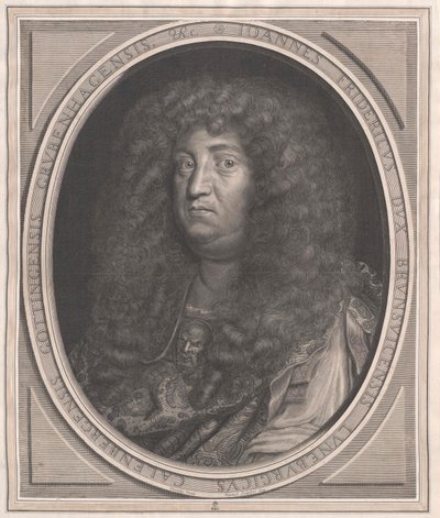 Hertug av Brunswick-Lüneburg Johann Friedrich (trykk) av Artist Unknown