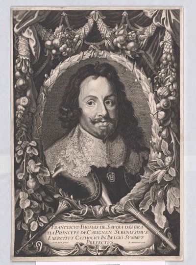 Hertugen av Savoyen Carignan Franz Thomas av Artist Unknown