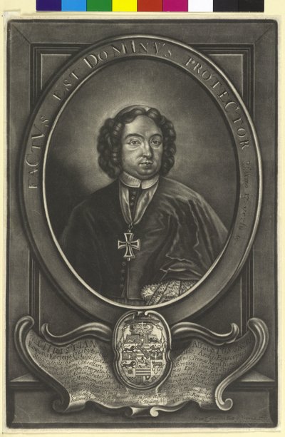 Hertug av Saxe-Zeitz Christian August av Artist Unknown