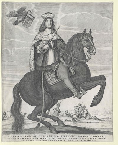 Kurfyrsten av Brandenburg (1620–1688) Fredrik Wilhelm av Artist Unknown