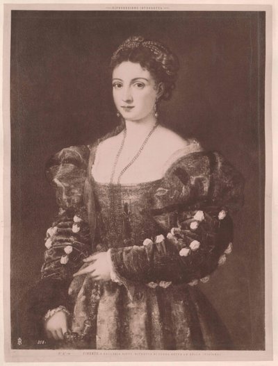 Eleonora Gonzaga av Artist Unknown