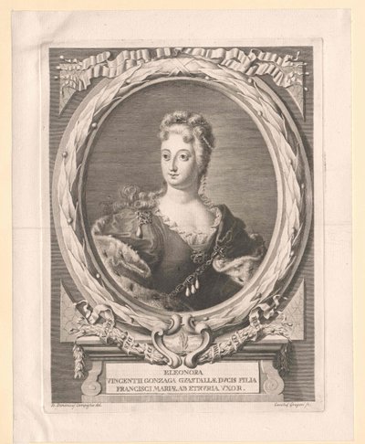Eleonora Lodovica Gonzaga av Artist Unknown