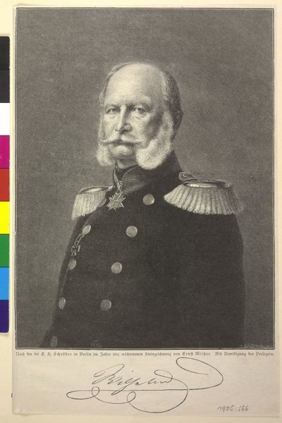Keiser Vilhelm I av Artist Unknown