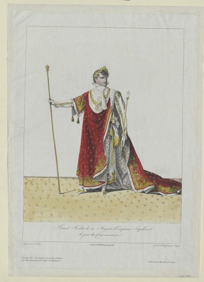 Keiser av den franske Napoleon I Bonaparte av Artist Unknown