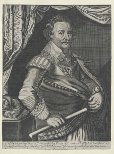 Ernst Casimir, greve av Nassau-Dietz av Artist Unknown