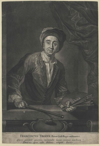 Fransk fra Troja av Artist Unknown