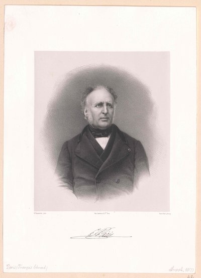 François Edmond Paris av Artist Unknown