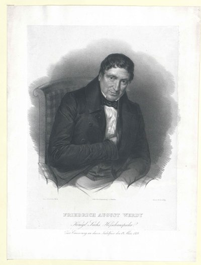 Fredrik August Werdy av Artist Unknown