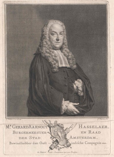 Gerard Aarnout Hasselaer av Artist Unknown