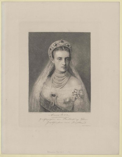 Storhertuginne av Russland Anastasia Mikhailovna av Artist Unknown