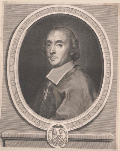 Guillaume de La Brunetiere du Plessis-Gest00000000 (trykk) av Artist Unknown