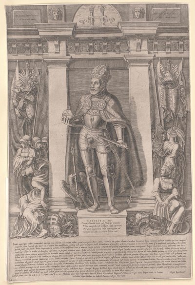 Den hellige romerske keiseren Karl V. av Artist Unknown