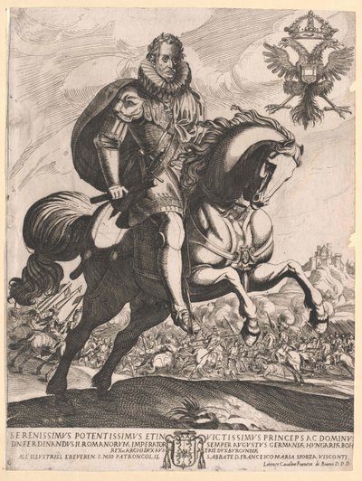 Den hellige romerske keiseren Ferdinand II av Artist Unknown