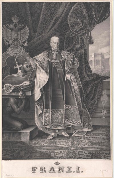 Den hellige romerske keiser Frans II av Artist Unknown