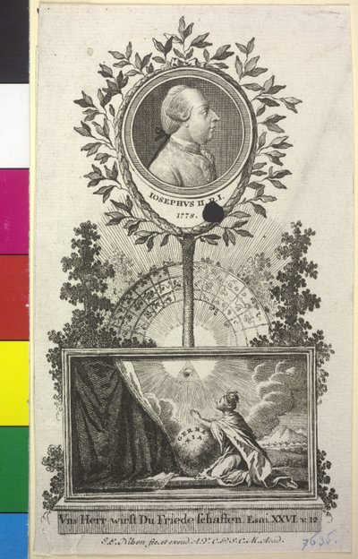 Den hellige romerske keiseren Josef II av Artist Unknown