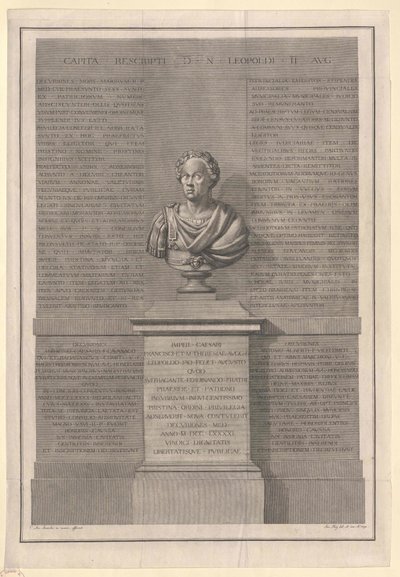 Den hellige romerske keiseren Leopold II av Artist Unknown