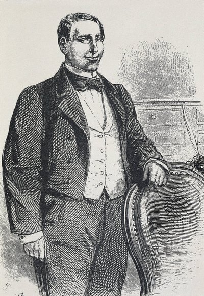 JUAREZ GARCIA, Benito (1806-1872) (radering) av Artist Unknown