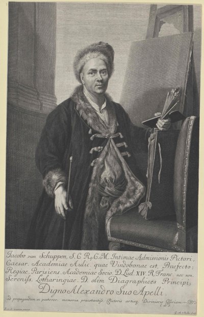 Jacob van Schuppen av Artist Unknown