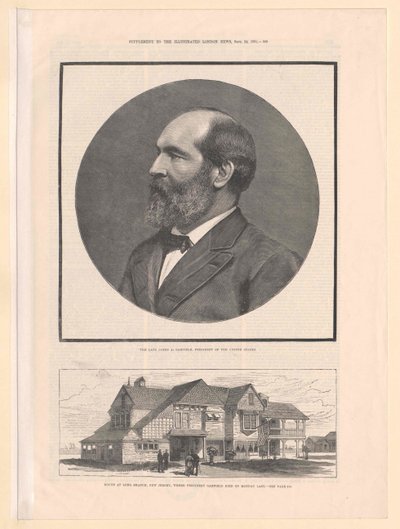 James Abram Garfield av Artist Unknown