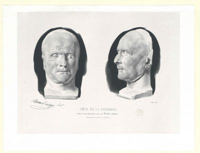 Jean-Jacques Rousseau av Artist Unknown