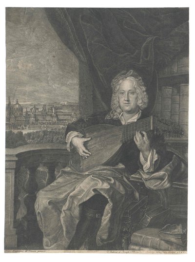 Johann Adam grev von Questenberg av Artist Unknown