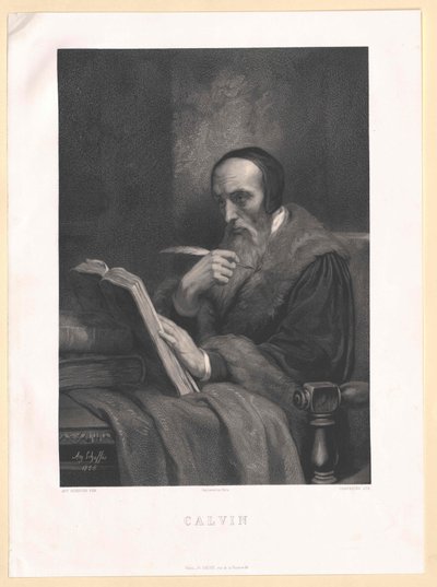 Johann Calvi av Artist Unknown