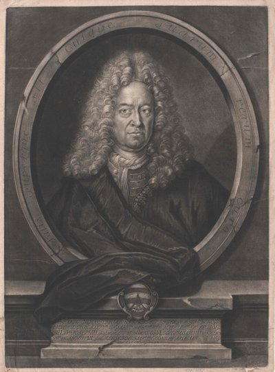 Johann Christoph von Ettner og Eiteritz av Artist Unknown
