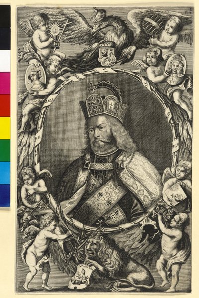 Kong Rudolf I av Habsburg av Artist Unknown