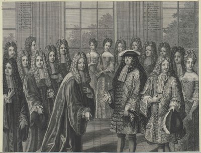 Frankrikes konge Ludvig XIV av Artist Unknown