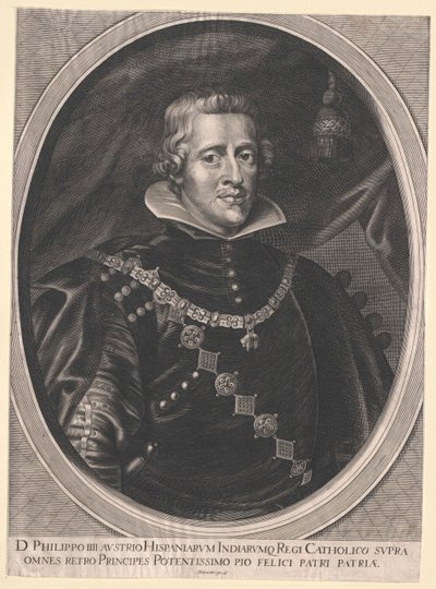 Spanias konge Filip IV av Artist Unknown