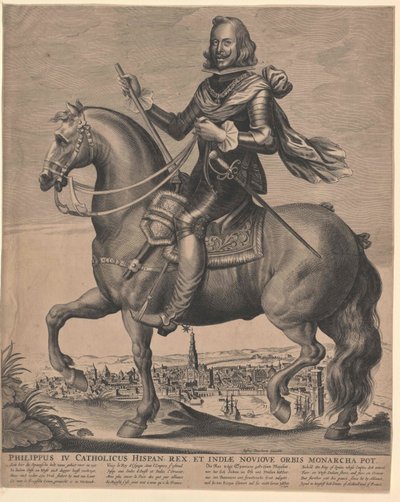 Spanias konge Filip IV av Artist Unknown