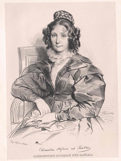 Klementyna Danmark av Artist Unknown