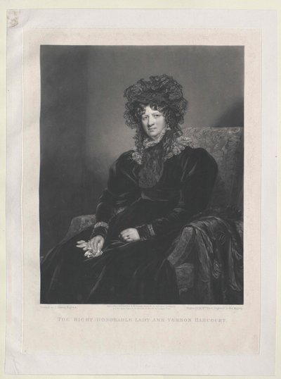 Lady Anne Leveson-Gower av Artist Unknown