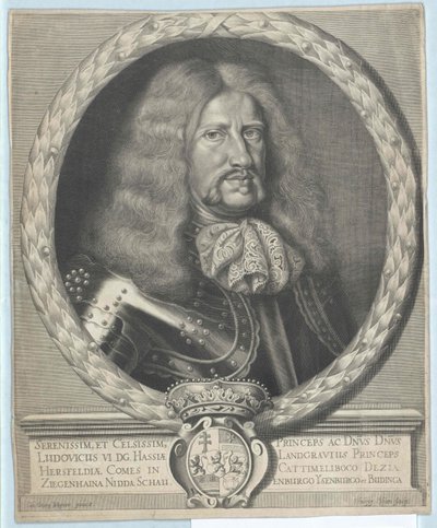 Landgrave of Hesse-Darmstadt Lewis VI av Artist Unknown