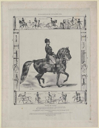 Bodde rundt 1833 i Cordier av Artist Unknown