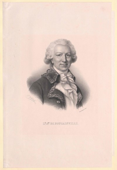 Louis Antoine de Bougainville av Artist Unknown