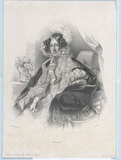Maria Rosa grevinne Kinsky av Wchinitz og Tettau av Artist Unknown
