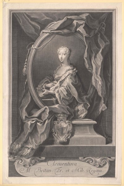 Maria Clementine Sobieska av Artist Unknown
