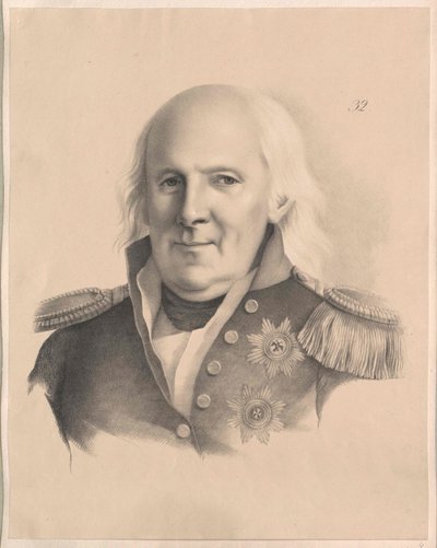 Nikolai Semenovich Mordvinov (trykk) av Artist Unknown
